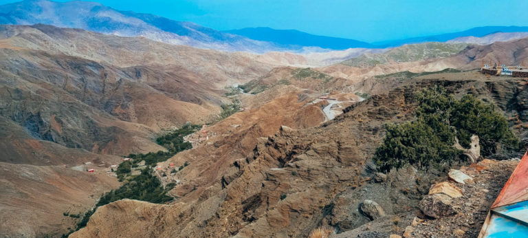 cruzar el Alto Atlas en moto