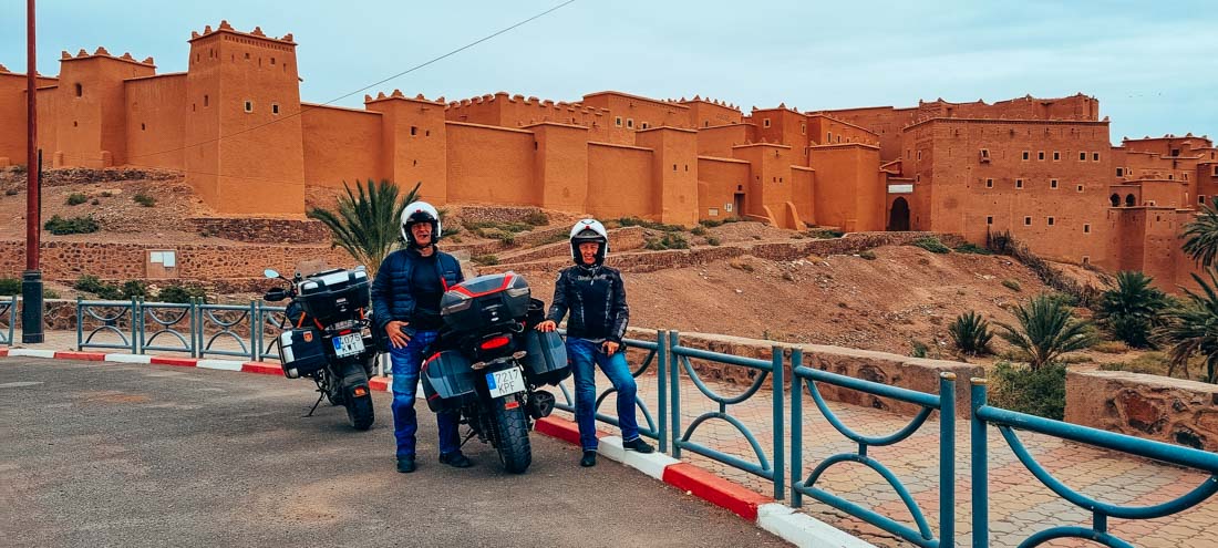 Lugares para visitar Marruecos en Moto. Ouarzazate