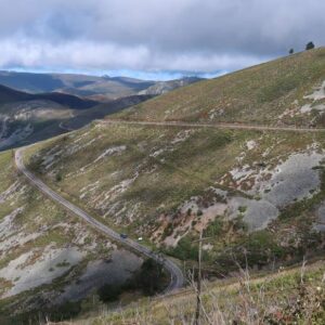 Ruta transcantárica en moto