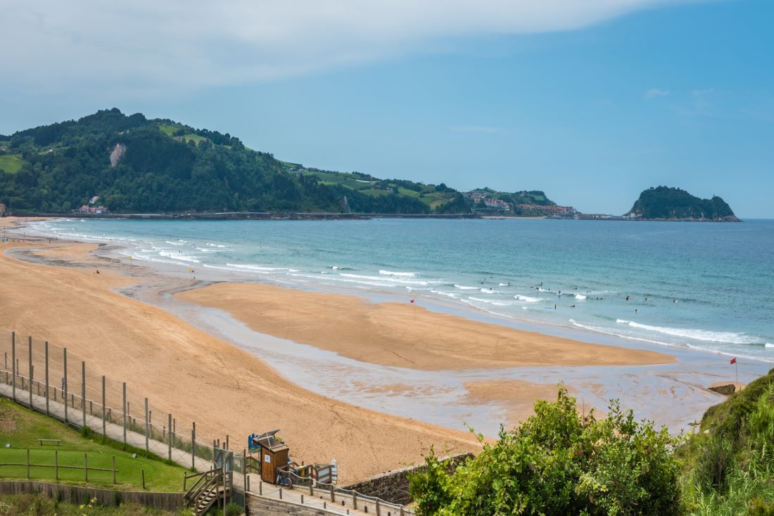 Zarautz playas y ambiente surfero