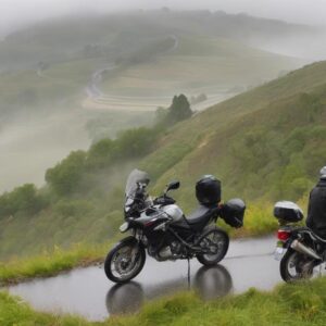 como-aprovechar-los-dias-lluviosos-en-el-camino-de-santiago-en-moto