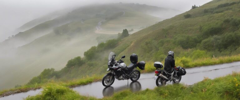 como-aprovechar-los-dias-lluviosos-en-el-camino-de-santiago-en-moto