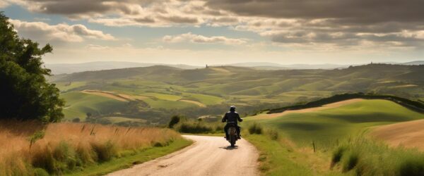 Atravesar el Camino de Santiago en moto