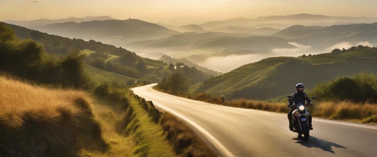 Camino de Santiago en moto por Galicia