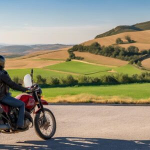 Camino de Santiago en moto y tranquilidad