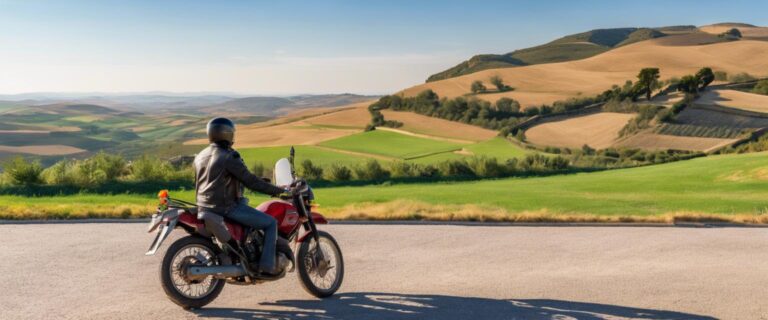 Camino de Santiago en moto y tranquilidad