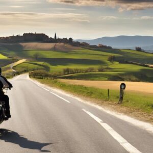 Camino de Santiago en moto.