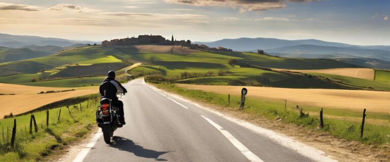 Camino de Santiago en moto.