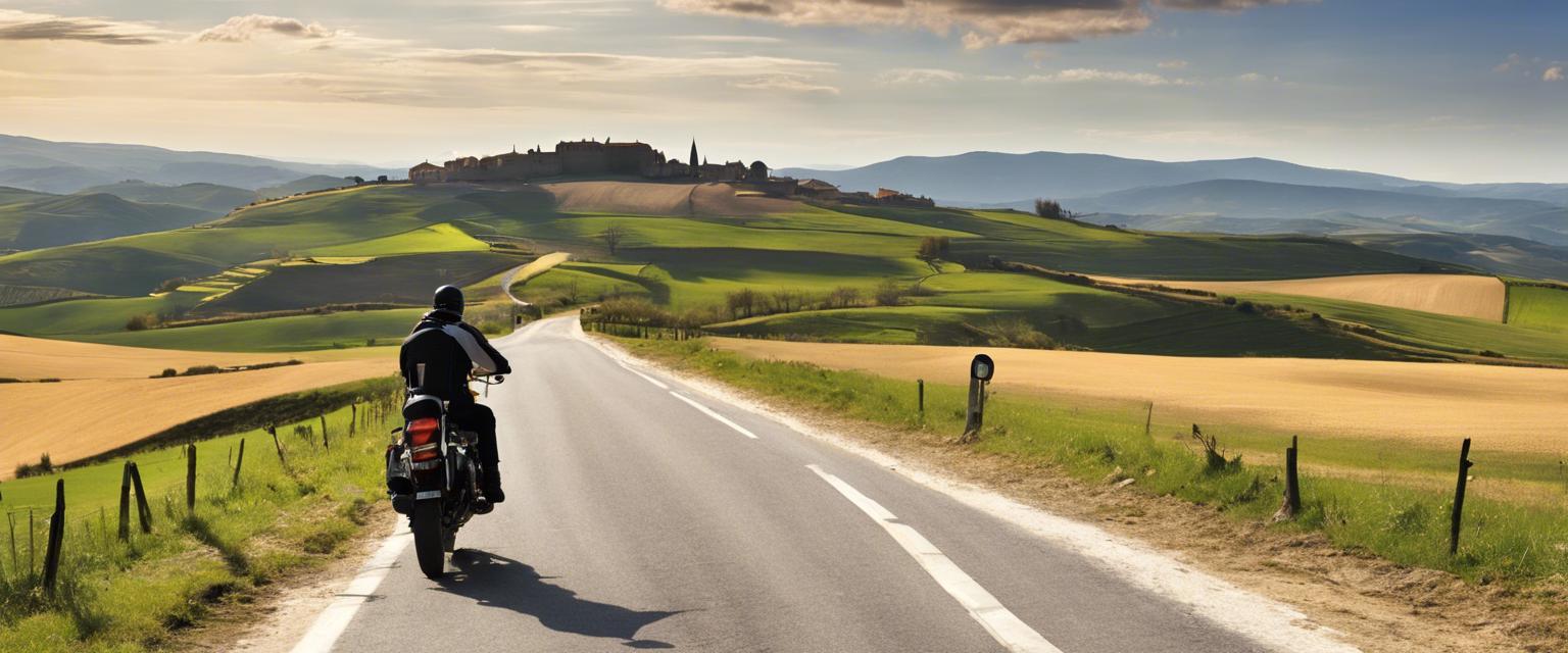 Camino de Santiago en moto.