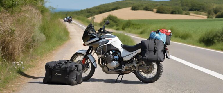 como-organizar-tu-equipaje-para-el-camino-de-santiago-en-moto