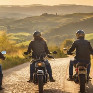 como-disfrutar-del-camino-de-santiago-en-moto-con-tu-pareja