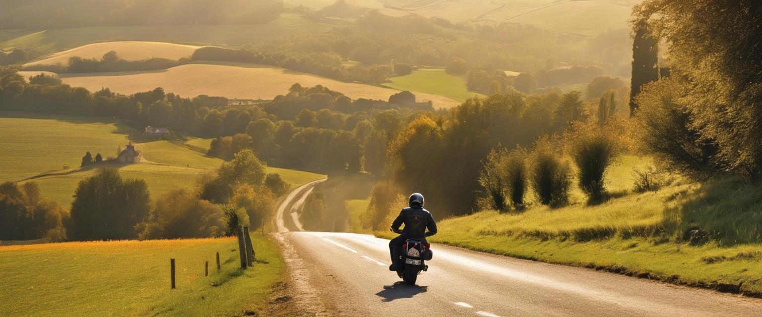 Encuentro con el Camino de Santiago en moto