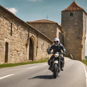 camino de santiago moto