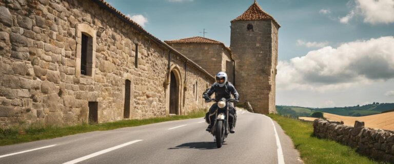 camino de santiago moto