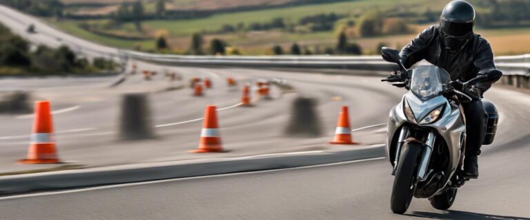 ¿Cuáles son las normas básicas para conducir una moto en autopista?