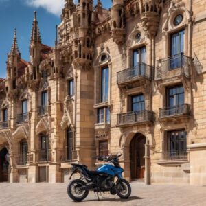 Pueblos del Camino de Santiago en moto