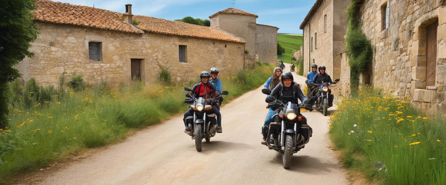 consejos-para-viajar-en-grupo-por-el-camino-de-santiago-en-moto