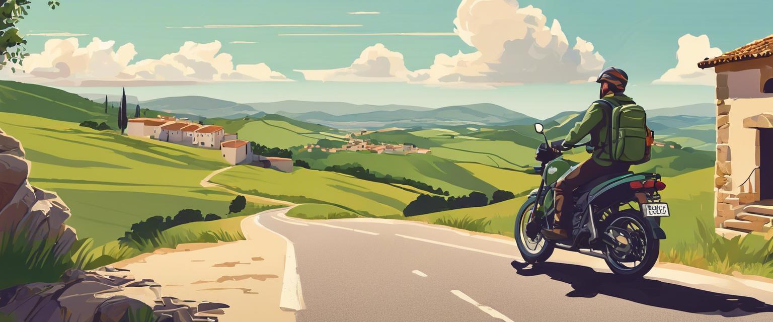 como-viajar-ligero-en-el-camino-de-santiago-en-moto