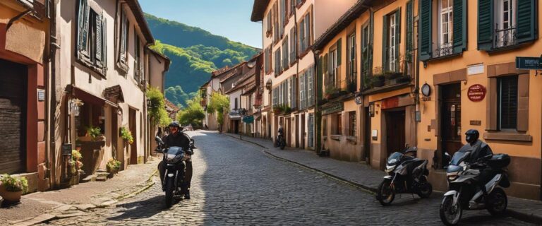 Viajar por el Camino de Santiago en moto