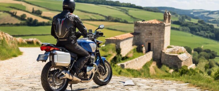 como-gestionar-el-cansancio-en-el-camino-de-santiago-en-moto