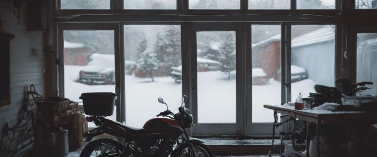 ¿Cómo preparar la moto para el invierno?