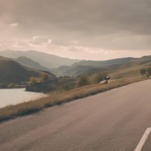 Faro Estrada Nacional 2 en moto