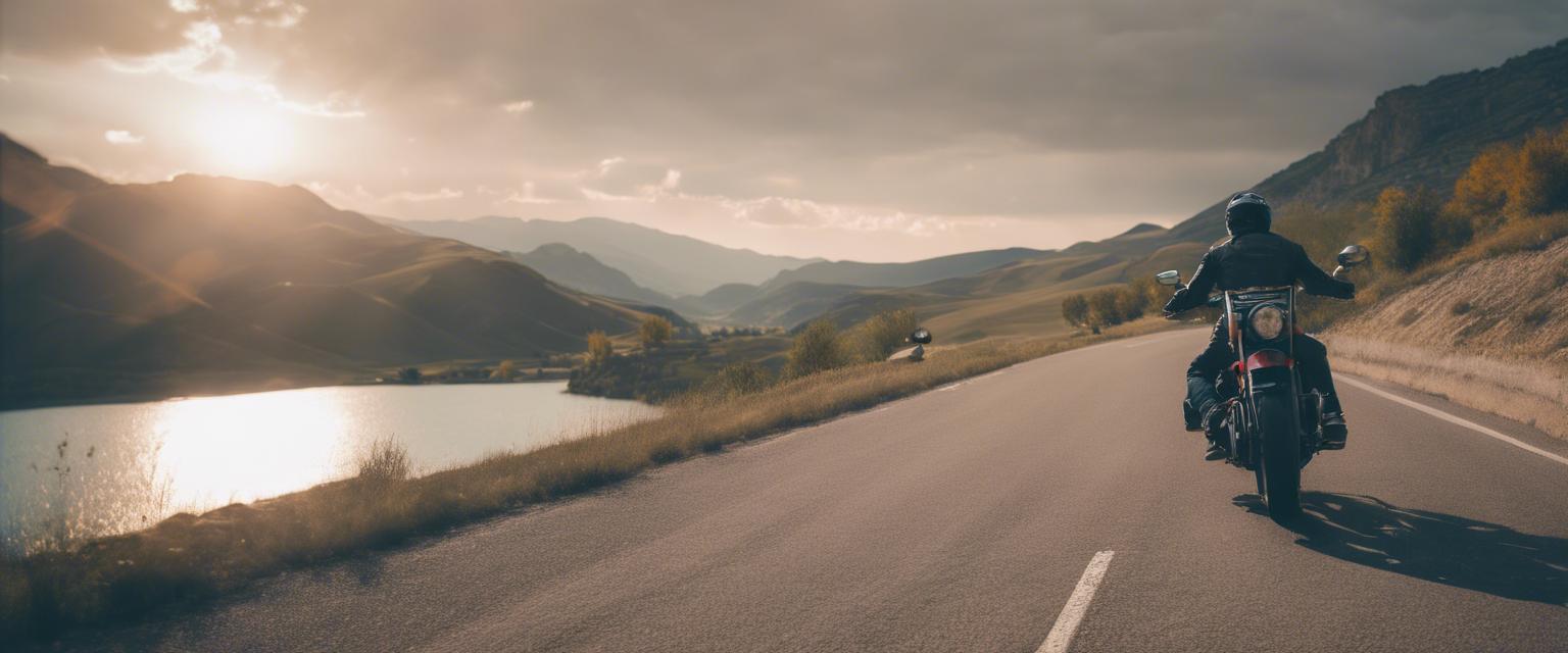 Faro Estrada Nacional 2 en moto