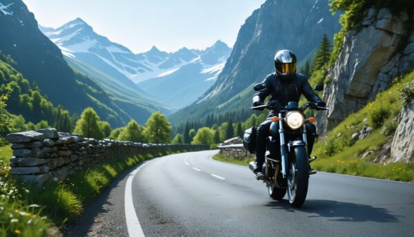 cuántos kilómetros hacer al día en moto