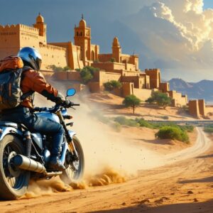 Ruta en moto de Marrakech a Rabat