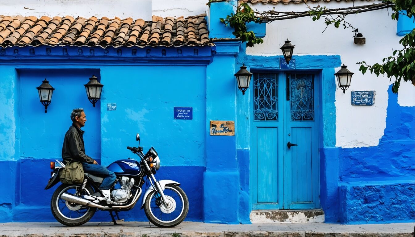 ruta en moto por el norte de Marruecos