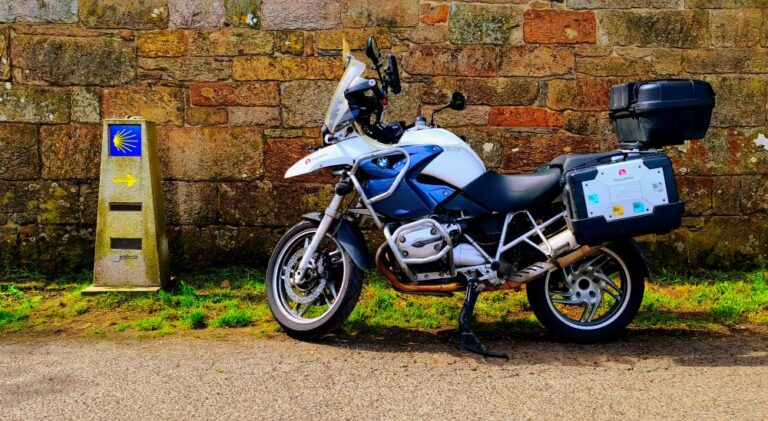 etapas del camino de santiago frances en moto