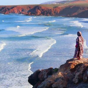 costa atlántica Marruecos en moto