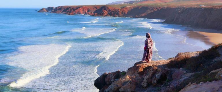 costa atlántica Marruecos en moto