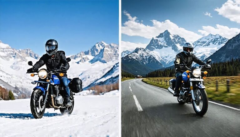 Alpes en moto o Pirineos