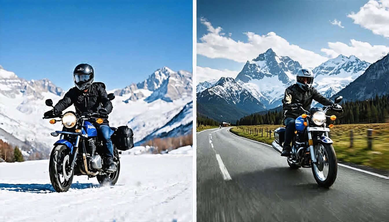 Alpes en moto o Pirineos