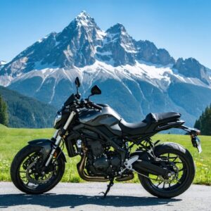 preparar moto para viajar a los Alpes