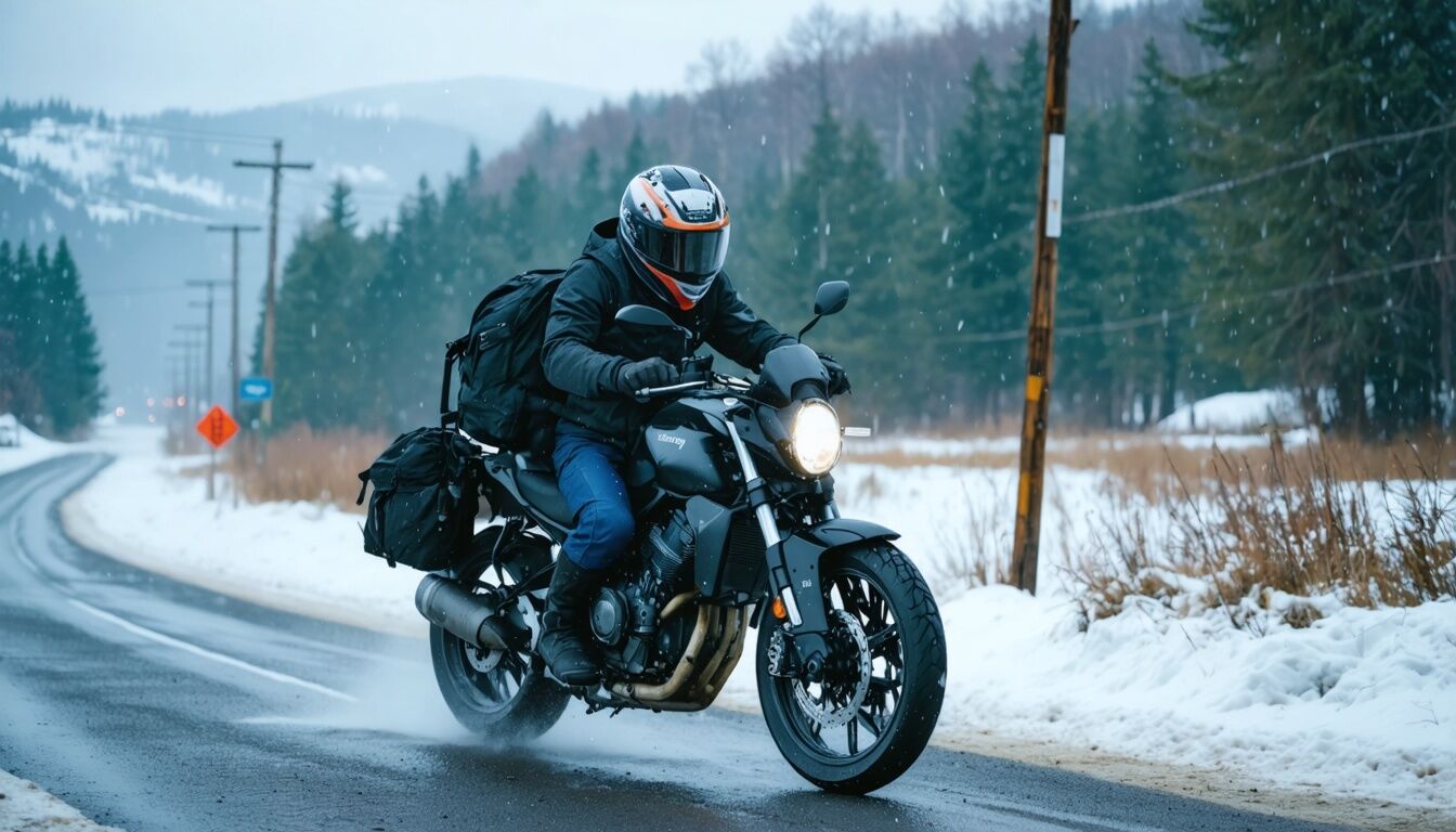 clima del norte en moto