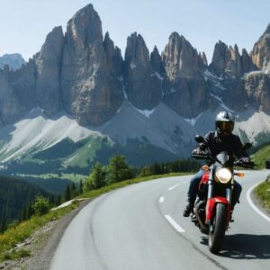 Dolomitas en moto