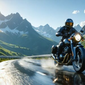puertos suizos en moto