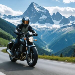 Grossglockner en moto