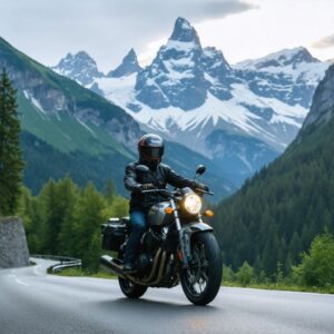 Alpes en moto