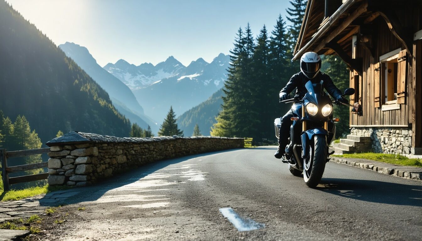 Alpes en moto en septiembre