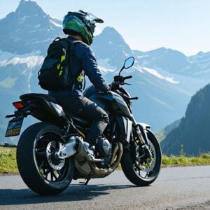 qué llevar en un viaje a los Alpes en moto