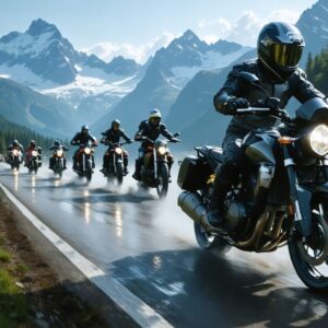 nivel para viajar a los Alpes en moto