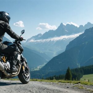 viaje a los Alpes en moto