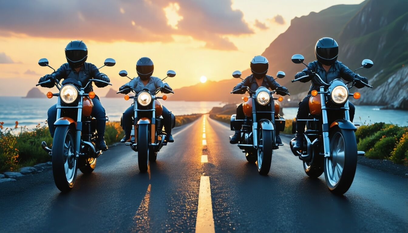 qué ruta en moto elegir