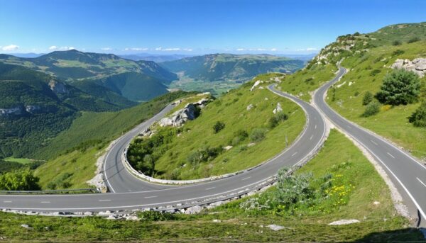 carreteras Transcantábrica en moto