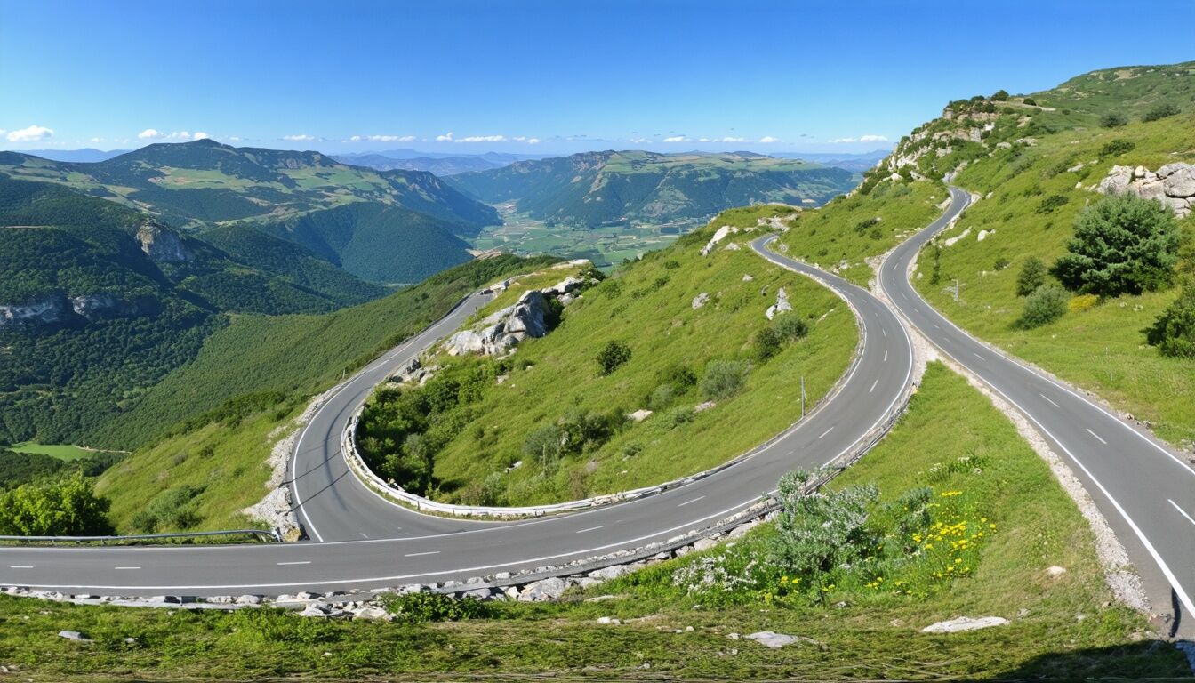 carreteras Transcantábrica en moto